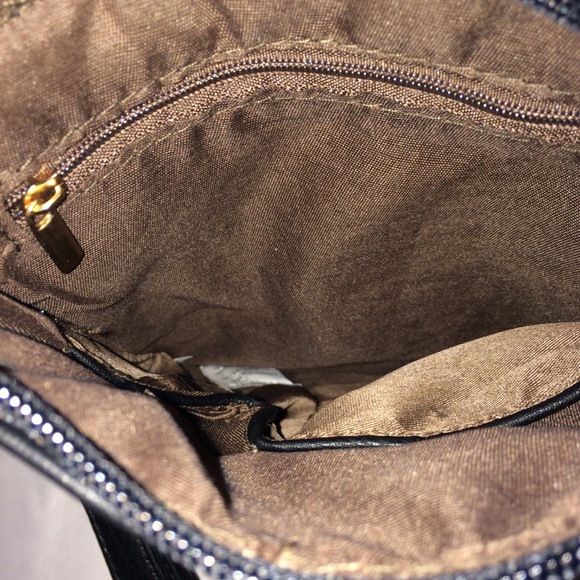 NWT Black Double-Zip Crossbody by Mia K Farrow - Picture 4 of 8